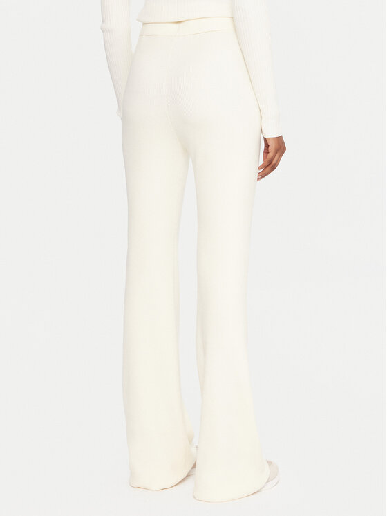 Guess Guess Leggings V5BB08 Z3JD2 Écru Flare Fit