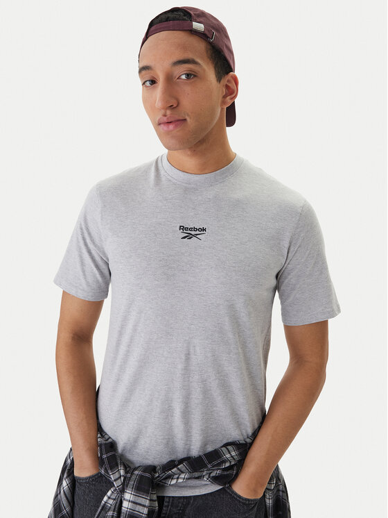 Reebok Reebok Tričko Branagan RK25561CCM Sivá Regular Fit