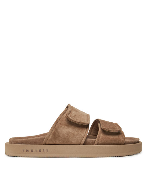 Inuikii Inuikii Klapki Suede Double Band 50102-510 Beżowy