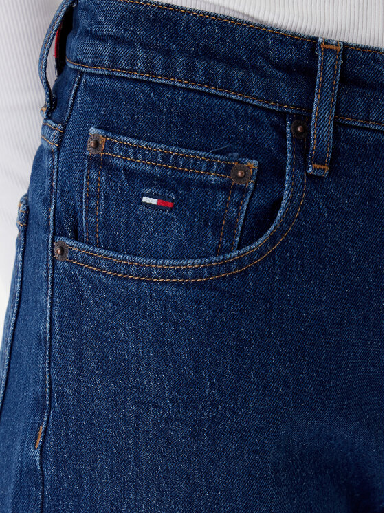Tommy Jeans Tommy Jeans Jeans hlače DW0DW22446 Modra Mom Fit