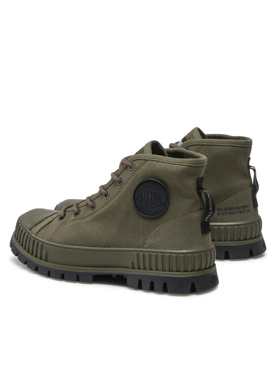 Palladium Palladium Trapery Pallashock Supply 77965-325-M Khaki