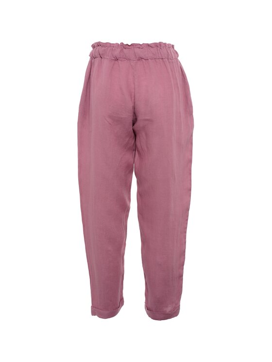 ACANFORA ACANFORA Spodnie zimowe 3780-CIP Różowy Regular Fit