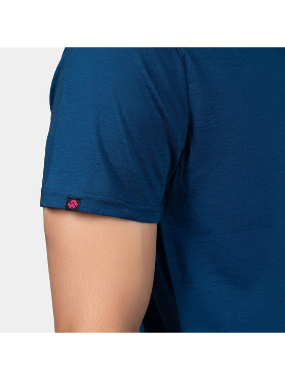 Alpinus Alpinus T-Shirt Otago Niebieski Regular Fit