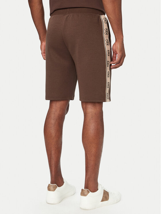 Guess Guess Pantaloni scurți sport Z4RD04 KB3P2 Maro închis Regular Fit