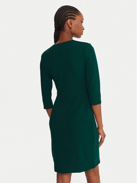 Rinascimento Rinascimento Koktel haljina CFC0020071002 Zelena Regular Fit