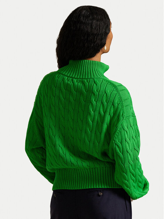 Polo Ralph Lauren Polo Ralph Lauren Sveter 211963467500 Zelená Relaxed Fit