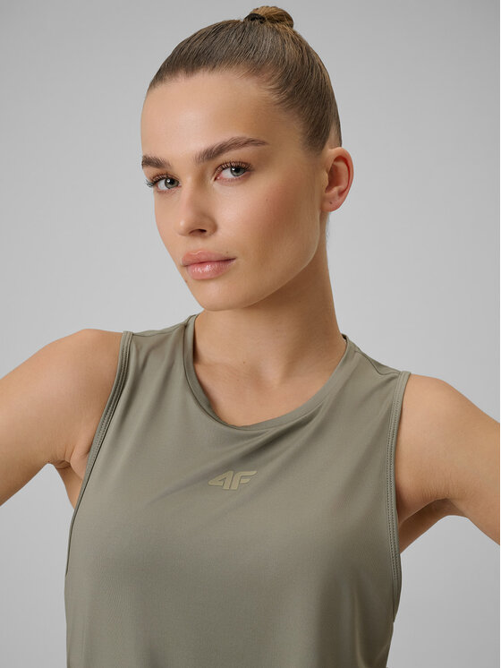 4F 4F Top MULTI ACTIVE Zielony Loose Fit