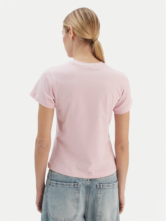 Guess Guess T-Shirt V4YI21 KCDH1 Ροζ Regular Fit