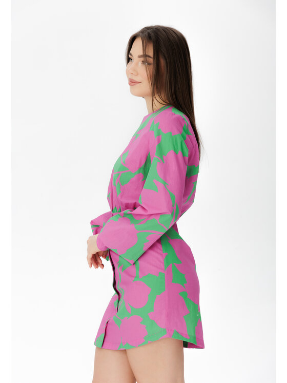 LAURELLA LAURELLA Každodenné šaty LAURELLA 4UL021913 Zelená Regular Fit