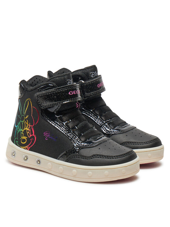 Geox Geox Laisvalaikio batai Skylin Girl J468WE 011KN C9999 M Juoda