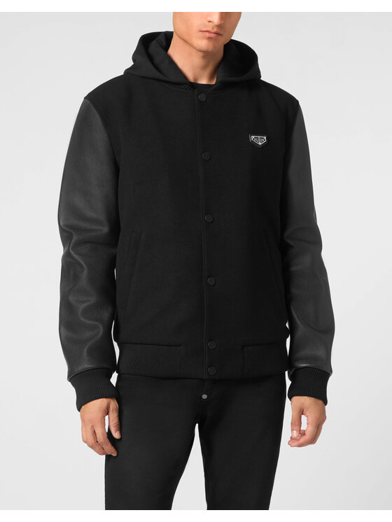 PHILIPP PLEIN PHILIPP PLEIN Bunda bomber 9477 Černá Regular Fit