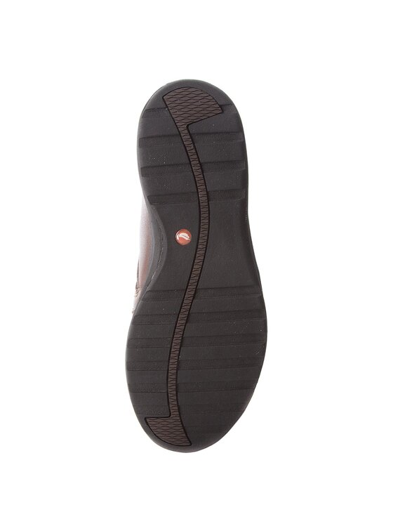 Clarks Clarks Обувки Un Adorn Zip 261370214 Кафяв