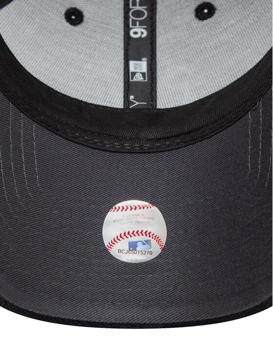 New Era New Era Cap New York Yankees Tonal Check 9Forty 60595442 Schwarz