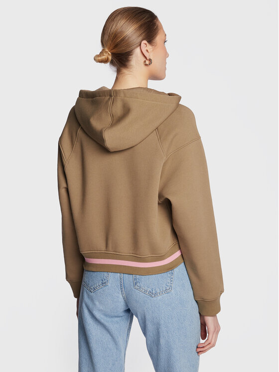 Guess Guess Sweatshirt Amalia W3RQ07 K9Z21 Beige Relaxed Fit