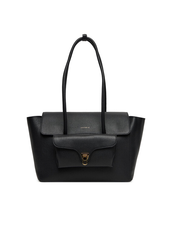 Coccinelle Coccinelle Torbica T8A Coccinelle Double Beat E1 T8A 11 02 01 Crna