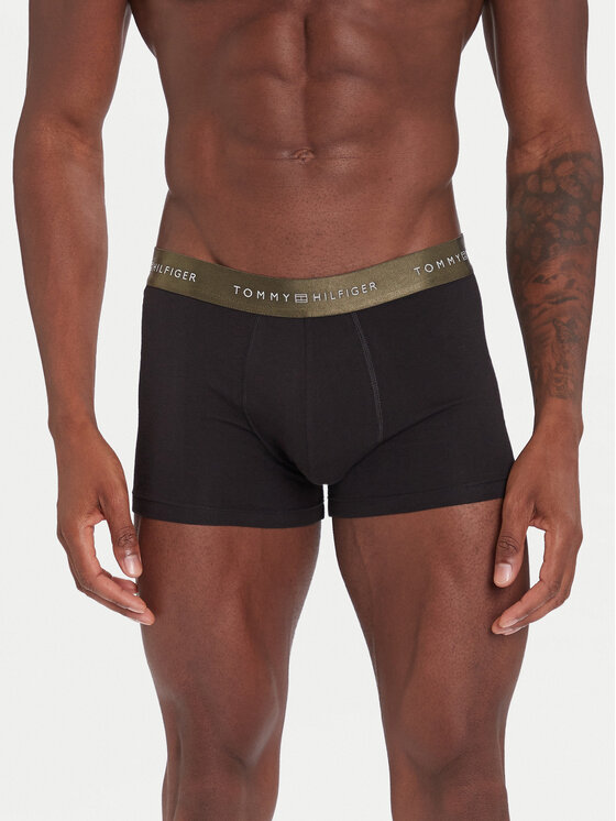 Tommy Hilfiger Tommy Hilfiger Комплект боксерки UM0UM03411 Черен