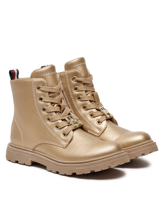 Tommy Hilfiger Tommy Hilfiger Saapad T1A5-33562-0376 S Kuldne