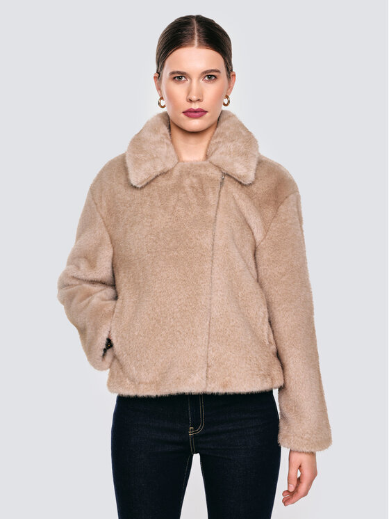 BIG STAR BIG STAR Kurtka przejściowa GODIVASA Beżowy Basic Fit