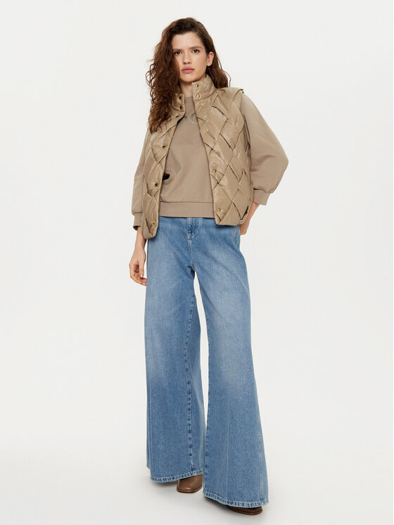 JOOP! JOOP! Varrukateta jakk V58Vroni 10018874 30044773 Beež Regular Fit