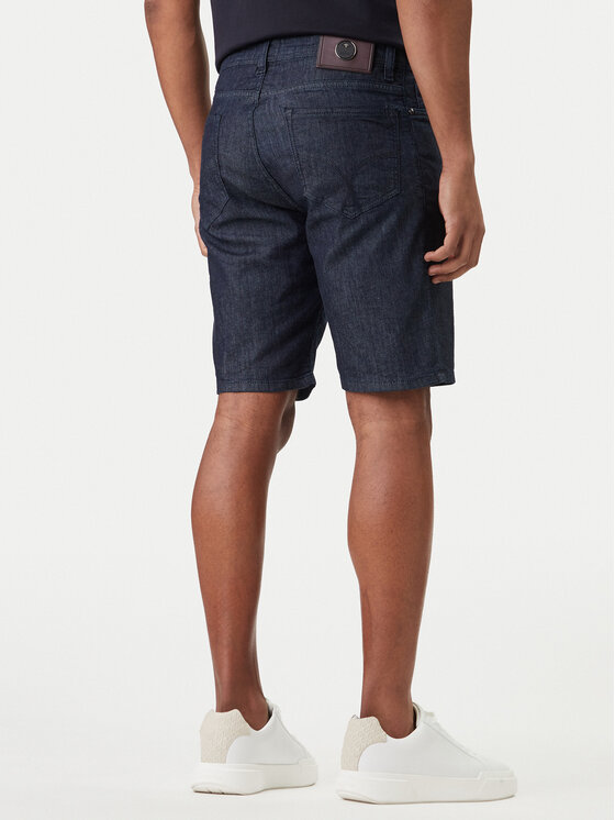 JOOP! JOOP! Džínsové šortky Fort 30102823 Tmavomodrá Regular Fit