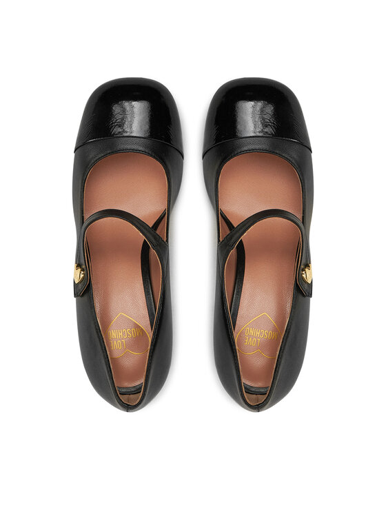 LOVE MOSCHINO LOVE MOSCHINO Γοβάκια JA10547G0LIE300A Μαύρο