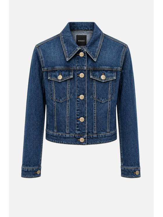 PINKO PINKO Giacca di jeans Ganimede Giubbino Blu Regular Fit