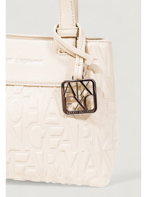 Armani Exchange Armani Exchange Borsa SHOPPING BAG Beige