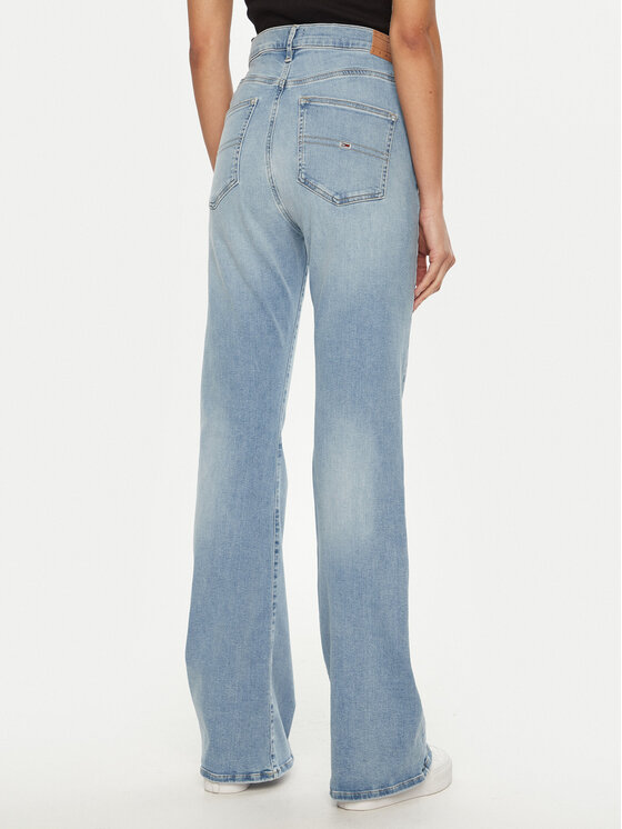 Tommy Jeans Tommy Jeans Дънки Sylvia DW0DW19568 Син Flare Fit
