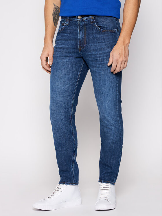 Lee Lee Džinsi Austin L733KNUM 112119931 Tumši zils Regular Fit