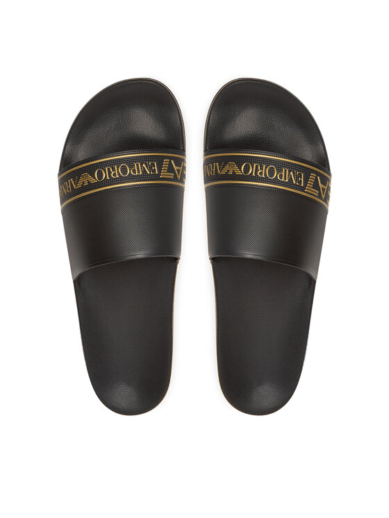 EA7 Emporio Armani EA7 Emporio Armani Şlapi 7X000110 AF15128 MC139 Negru
