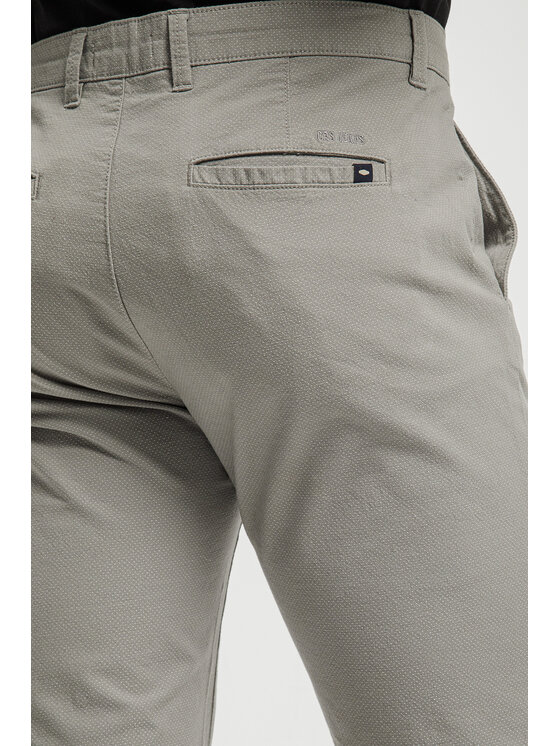 Cross Jeans Cross Jeans Szorty materiałowe A 565-281 Szary Chino Fit