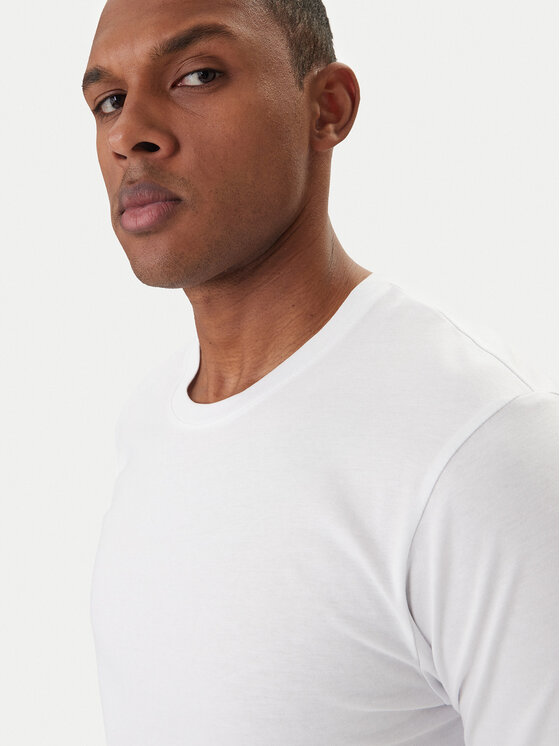 Jack & Jones Jack & Jones T-Shirt Basic 12156101 Λευκό Slim Fit