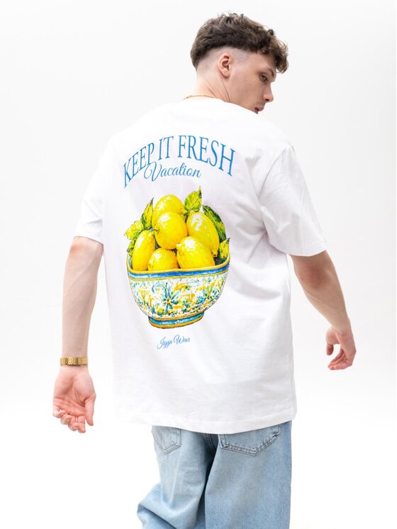 Jigga Wear Jigga Wear T-Shirt 132328 Biały Oversize