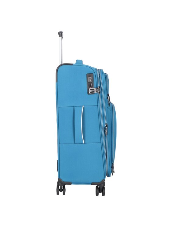 D&N D&N Komplet walizek 281018 Granatowy