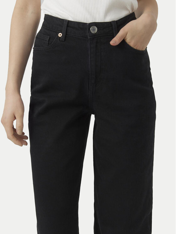 Vero Moda Vero Moda Jeans hlače Tessa 10290541 Črna Wide Leg