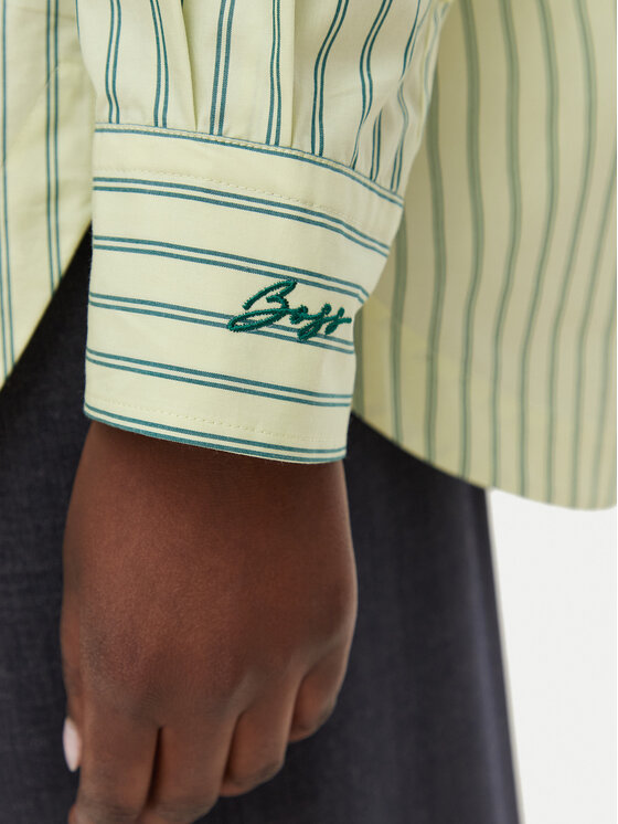 BOSS BOSS Camicia C Bostatta 50559241 Verde chiaro Oversize