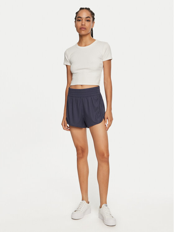 adidas adidas Szorty sportowe Pacer All Gym IK5457 Niebieski Regular Fit