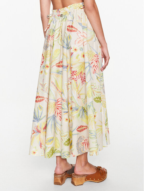 TWINSET TWINSET Spódnica midi 231TT2495 Kolorowy Regular Fit