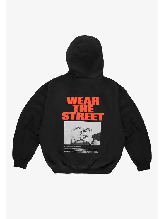 PROSTO. PROSTO. Bluza Wear The Street Czarny Oversize