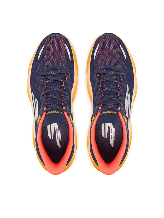 Skechers Skechers Tekaški čevlji Aero Burst 246210/NVOR Mornarsko modra