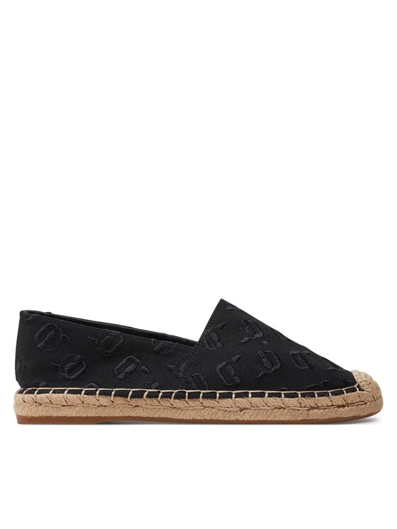 KARL LAGERFELD Espadrilky KL80124A Čierna