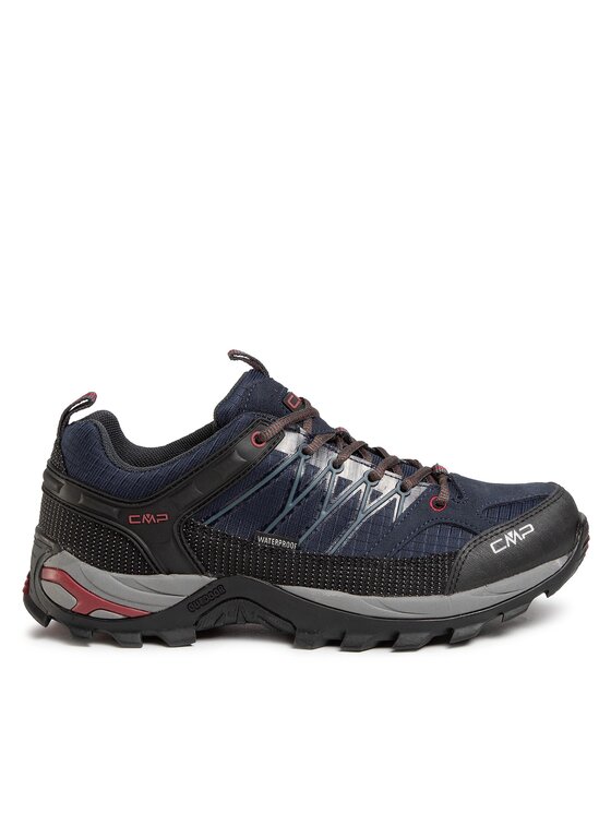 CMP Trekking Rigel Low Trekking Shoes Wp 3Q54457 Tamnoplava