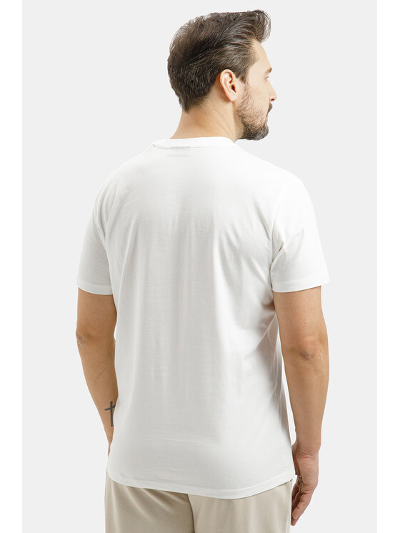 Cross Jeans Cross Jeans T-Shirt 16154-028 Beżowy Regular Fit