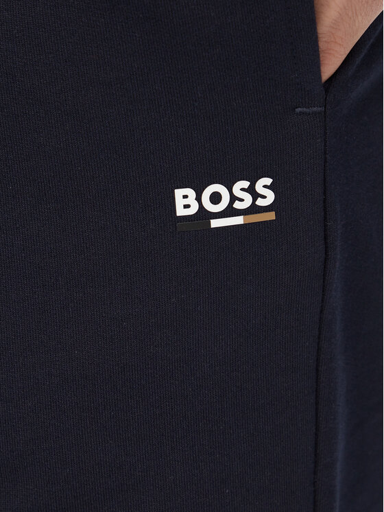 BOSS BOSS Spordišortsid 50561493 Tumesinine Regular Fit