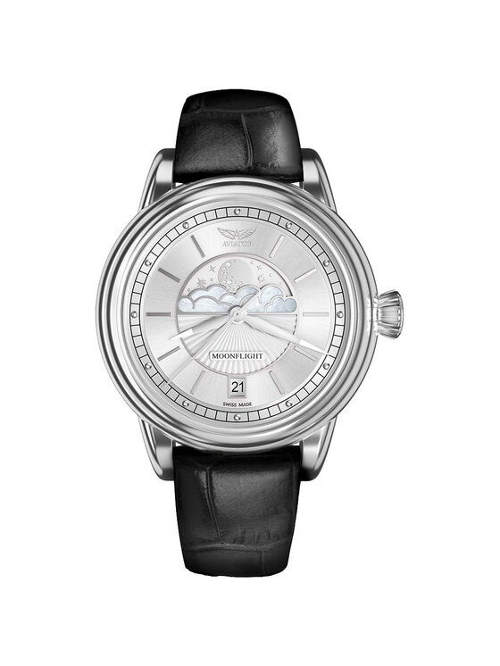 Aviator Aviator Orologio V.1.33.0.250.4BM Nero
