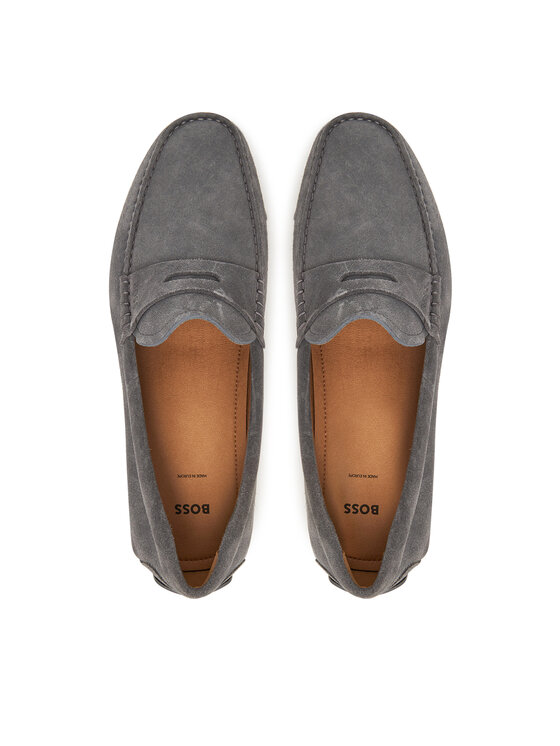 BOSS BOSS Mocassini Noel 50541750 Grigio