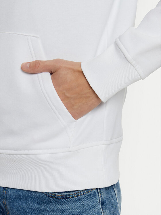 Calvin Klein Jeans Calvin Klein Jeans Felpa Minimal Logo J30J327076 Bianco Regular Fit