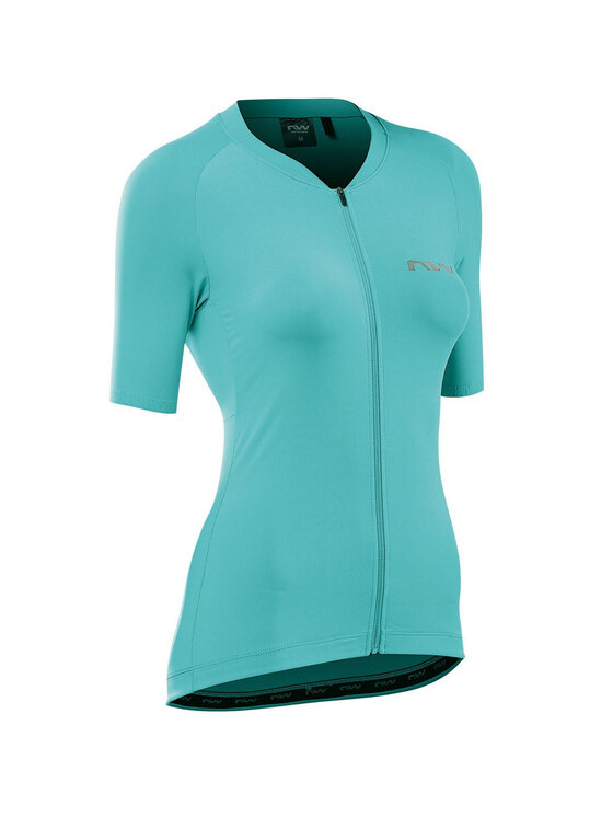 Koszulka rowerowa, rozmiar M, Turkusowy, Essence 2 Woman Jersey Short Sleeve