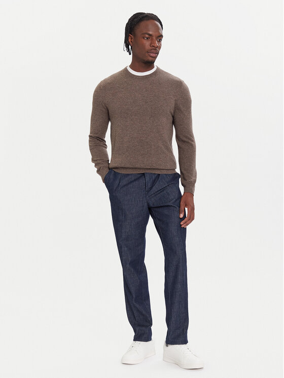 United Colors Of Benetton United Colors Of Benetton Pulover 1002U1G34 Gri Regular Fit