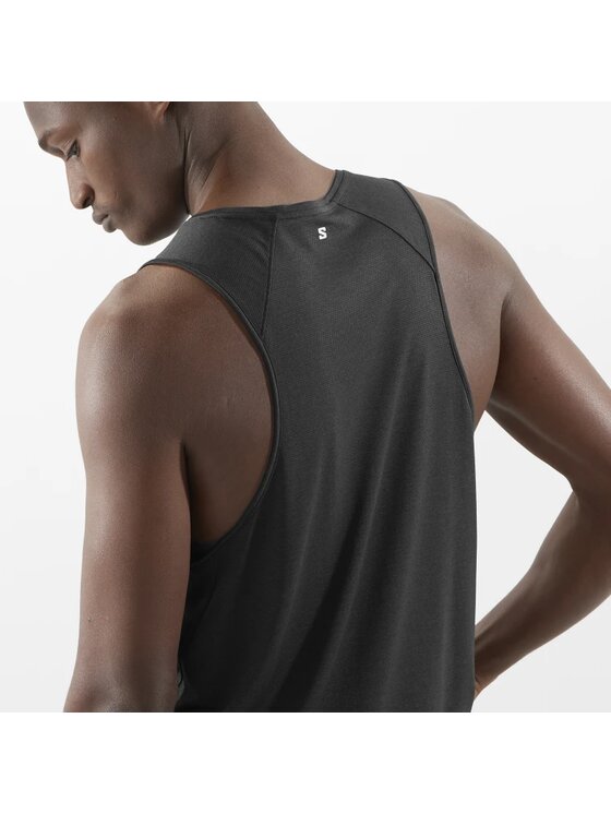Salomon Salomon Koszulka techniczna SHAKEout CORE TANK M Czarny Regular Fit